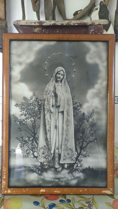 Quadros antigos Nossa Senhora de Fátima edições do Santuário Fátima