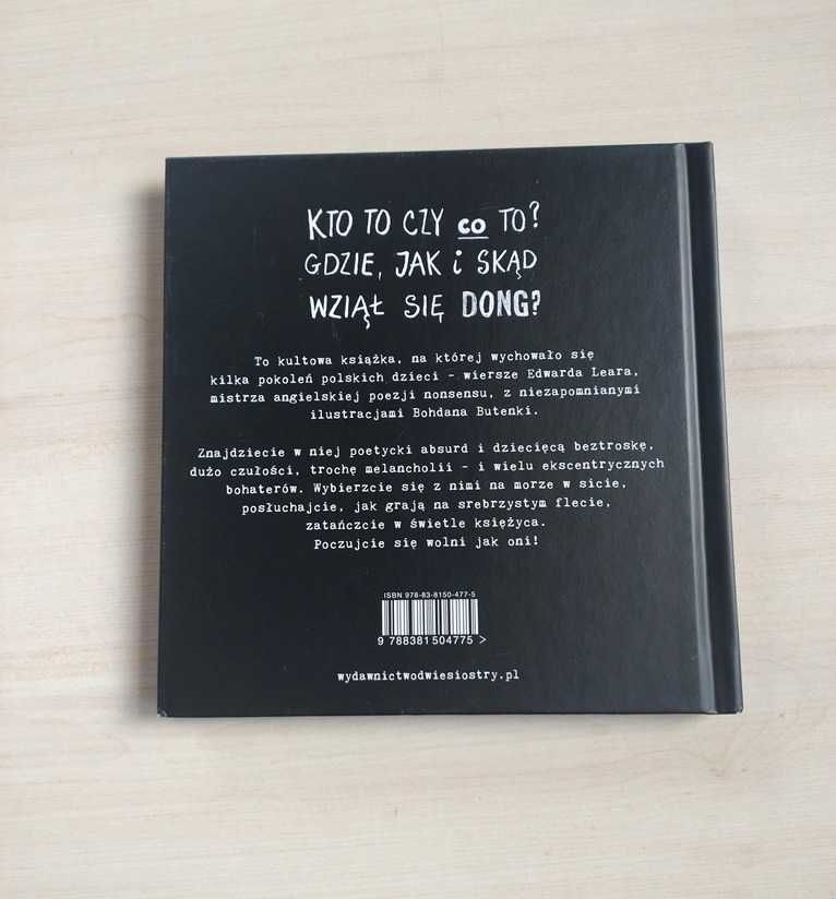 Dong co ma świecący nos i inne wierszyki Pana Leara nowa