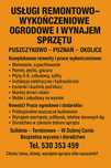 Kompleksowe remonty i ogrody – Darmowa wycena!