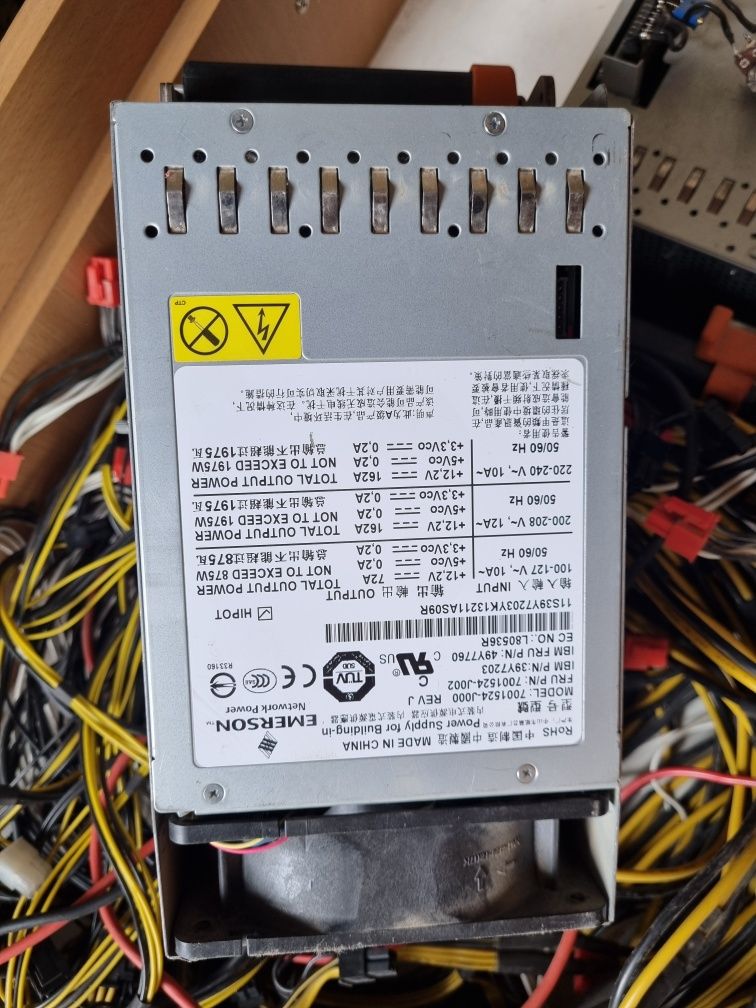 HP 2450w, emerson 1975w блок живлення майнінг ферма C7000