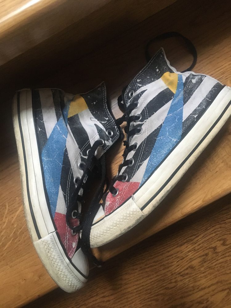 Wysokie trampki converse