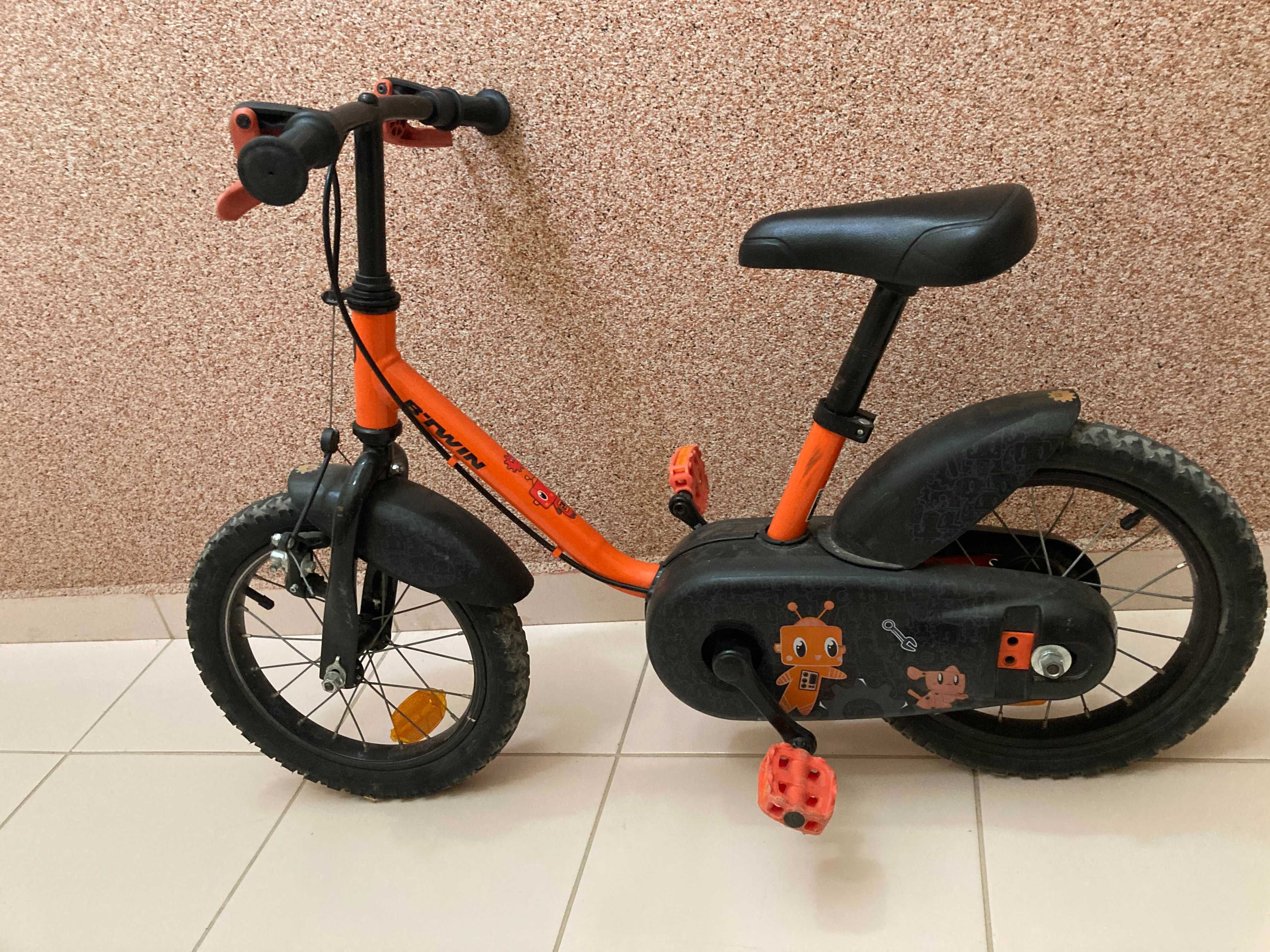 Super Bicicleta de 14" para Crianças: Ensina a Pedalar com Diversão!