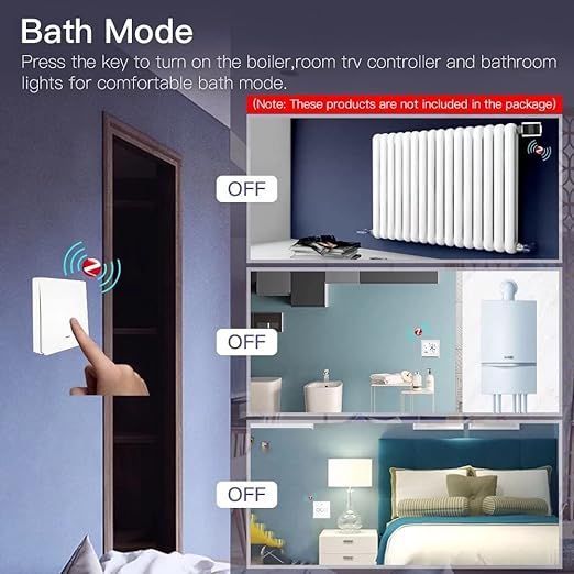 moes przycisk do automatyzacji scen tuya zigbee 3 przyciski 9 scen vv