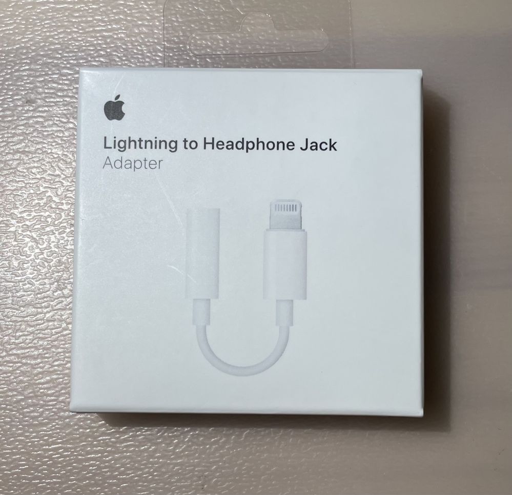 Przejściówka APPLE Lightning - Jack