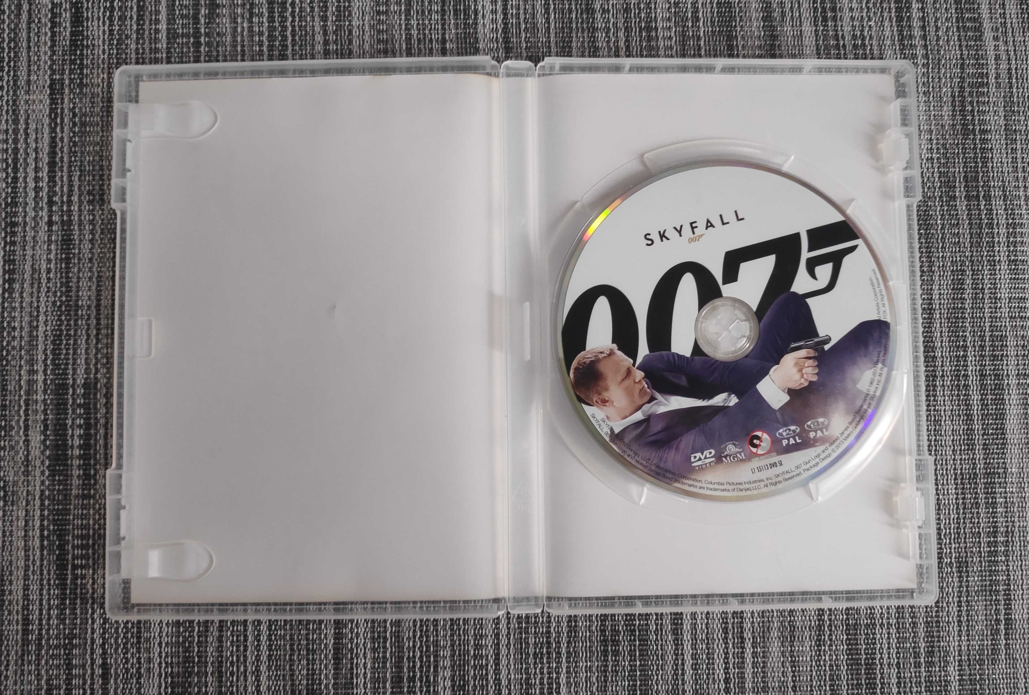 SkyFall 007 Film na DVD