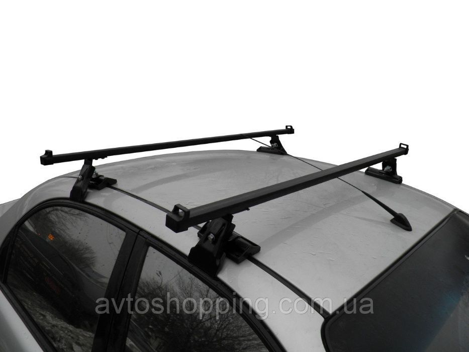 Багажник на крышу для авто с гладкой крышей Черато, Ланос, VW, Audi