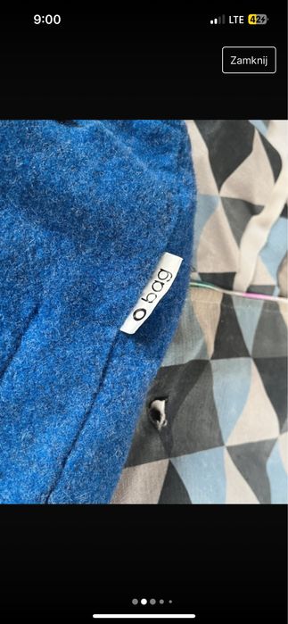 Obag torebka grafitowa