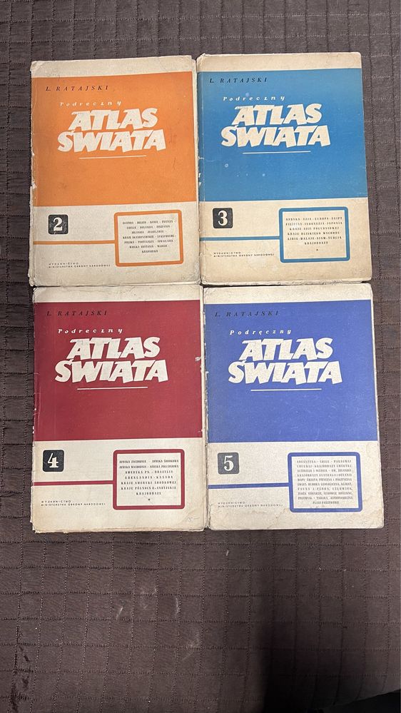 Podręczny atlas świata PRL
