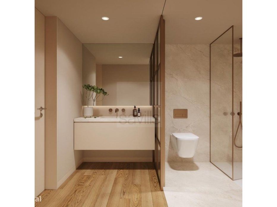 Apartamento T2 em Matosinhos Sul com varanda