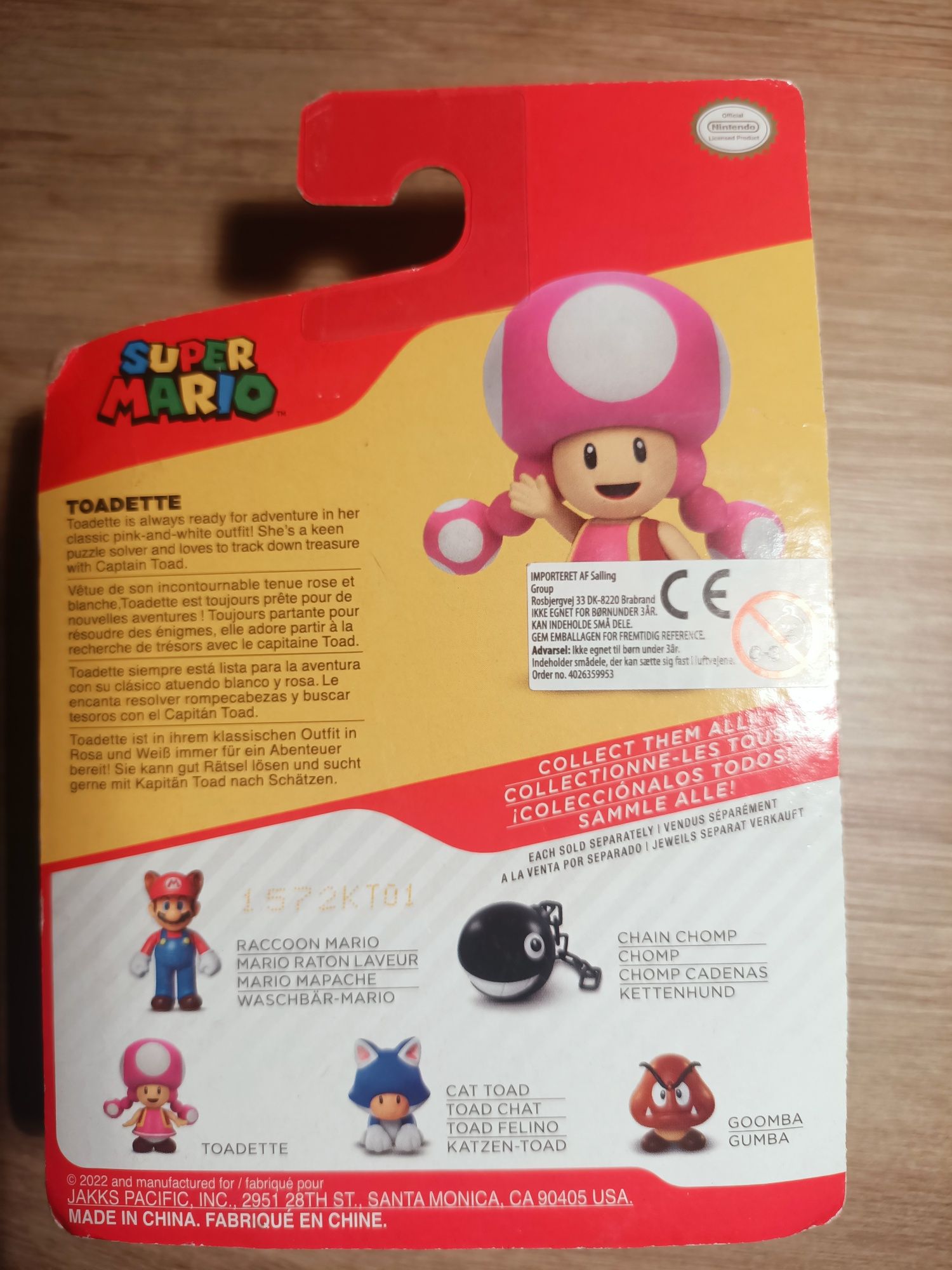 Super Mario figurka Toadette