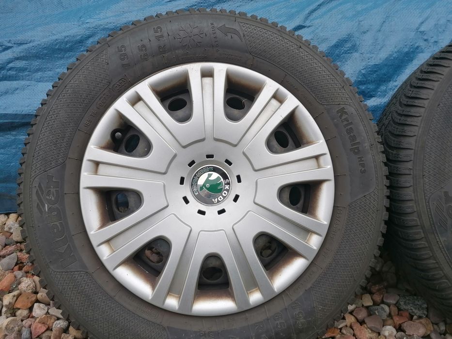 Koła z oponami kleber zimowe 195/65/15R 95 T