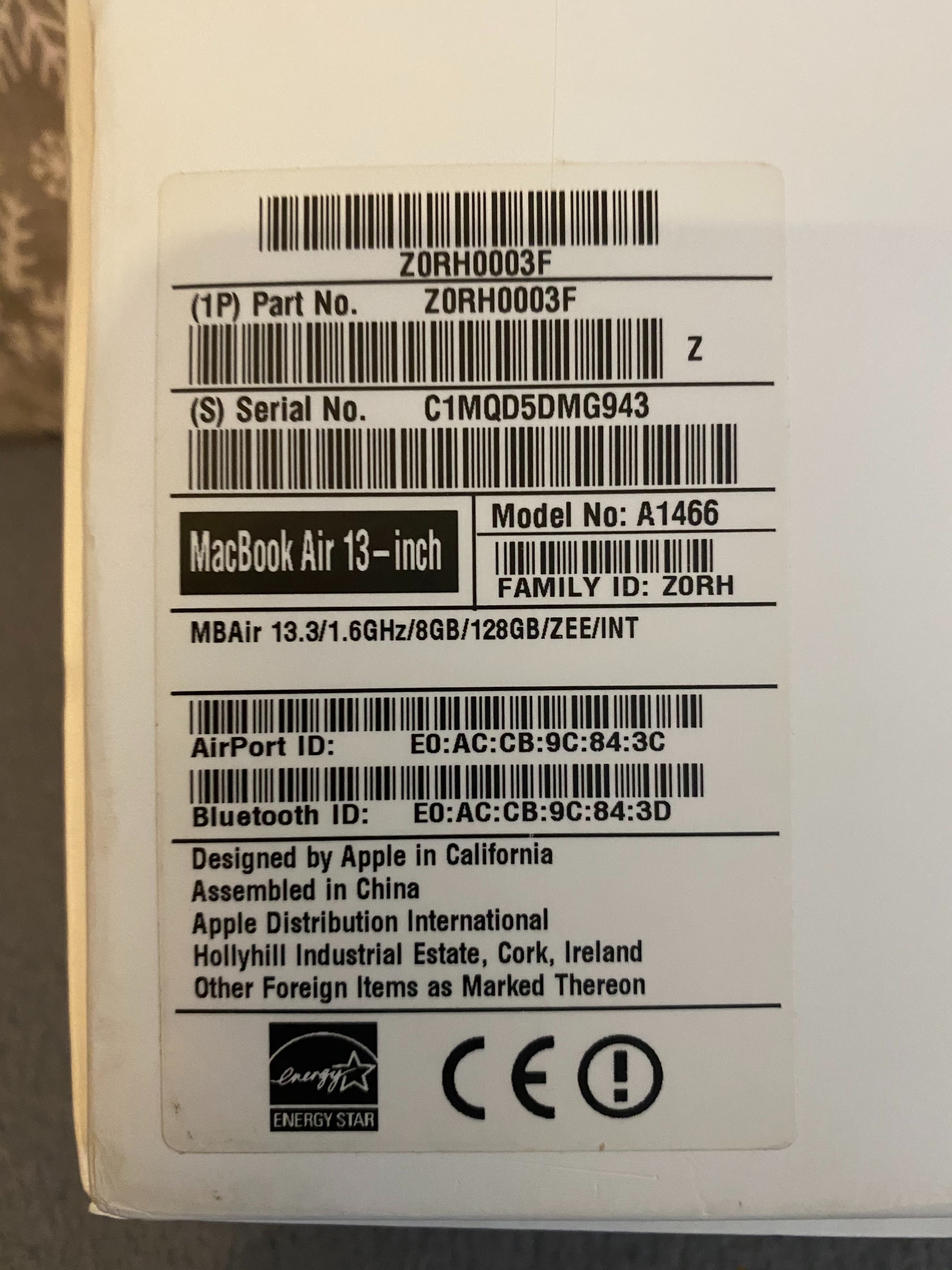 MacBook Air 13 używany sprawny