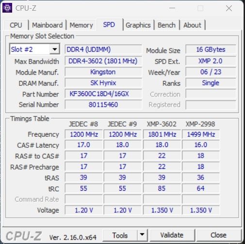 DDR4 32GB(2x16) 3600 CL18 Kingston Fury Beast майже нова. Торг.