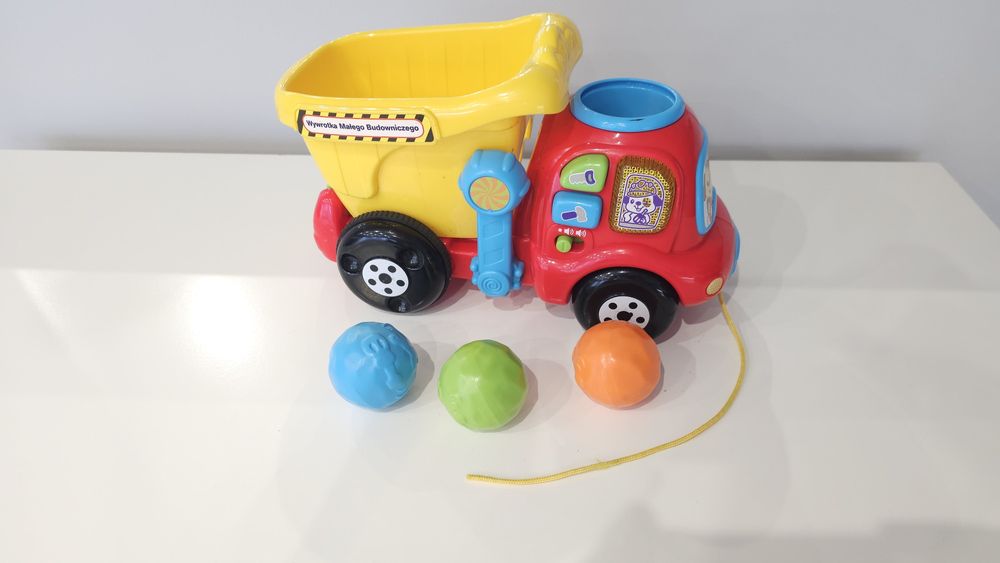 Vtech, wywrotka Małego Budowniczego, zabawka edukacyjna
Vtech,