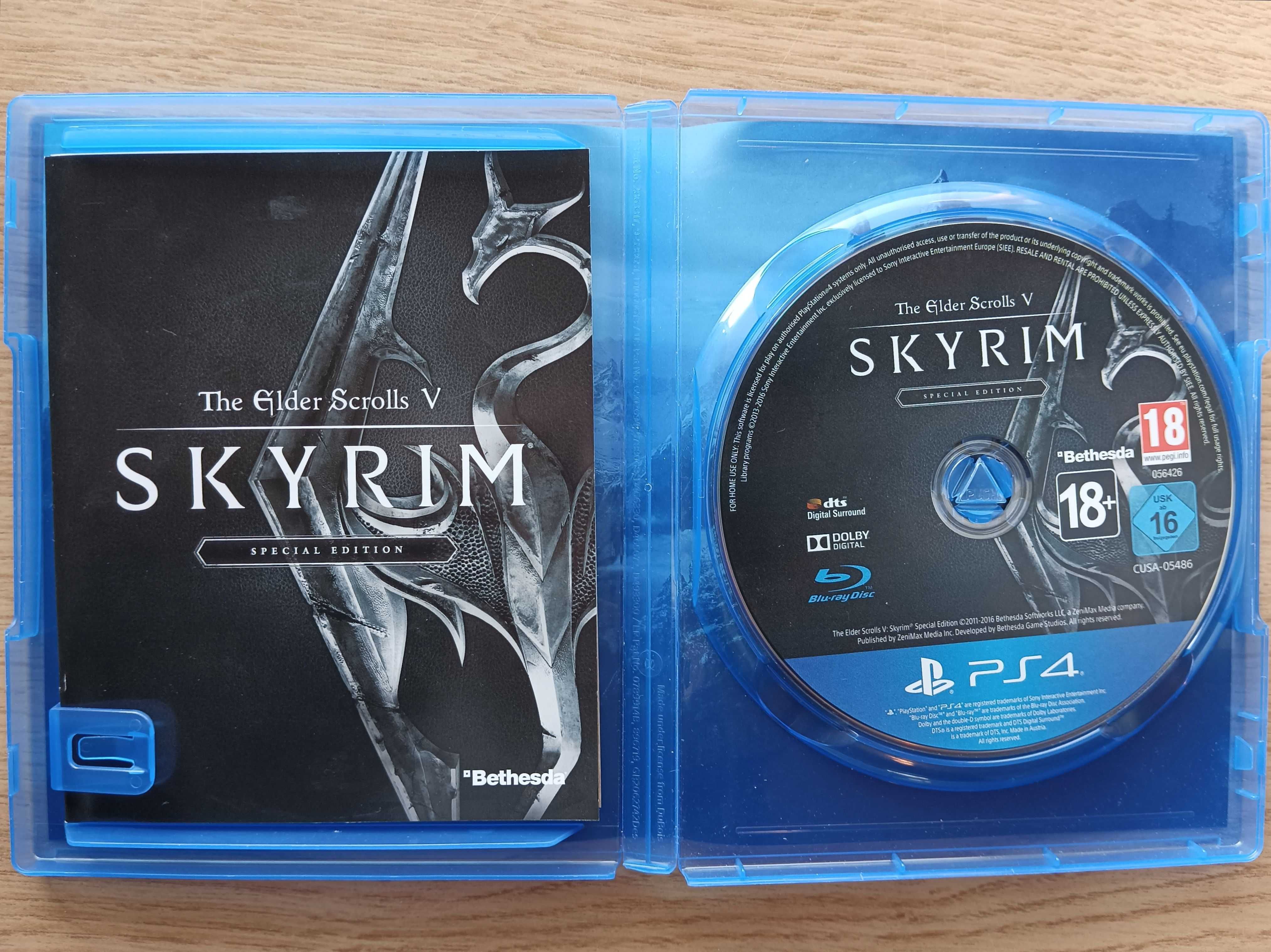 The Elder Scrolls V Skyrim Special Edition PS4 Playstation 4 PL