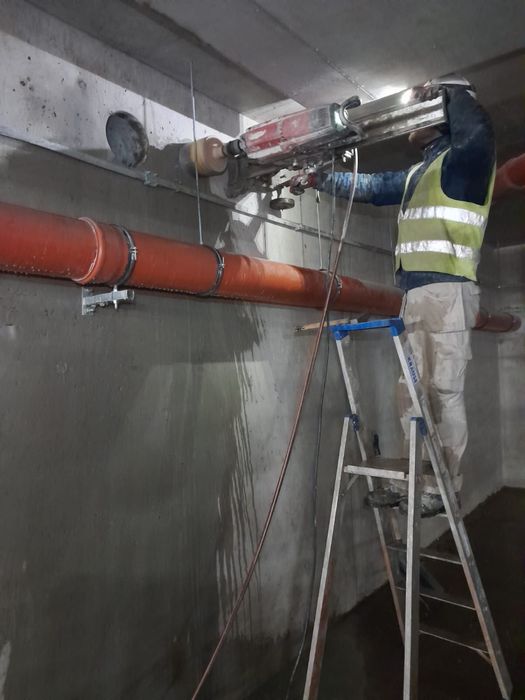 WIERCENIE W BETONIE , tanio, wiercenie OTWORÓW , cięcie betonu