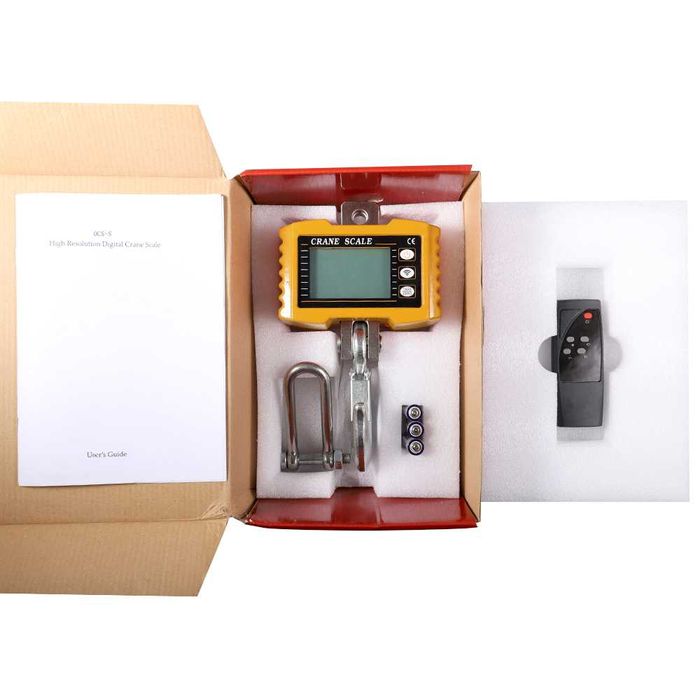 Balança de Gancho / Gindaste Industrial 1000Kg ( 1T / 3T / 5T )