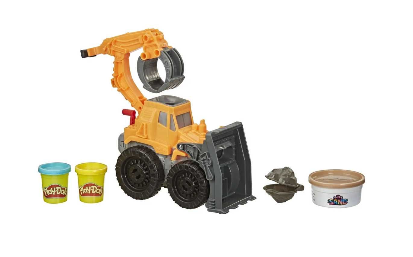 Play-Doh Ciastolina Spychacz Ładowarka Koparka E9226 3w1