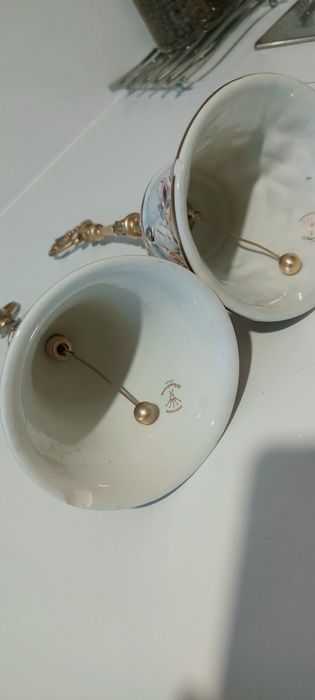 Dwa dzwonki porcelana Capodimonte