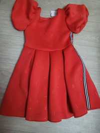 Платье красное baker 11 лет