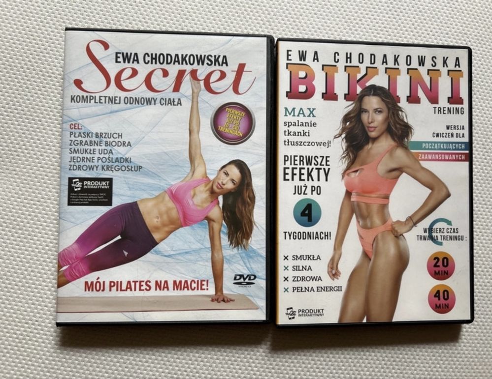 Chodakowska zestaw książka płyty secret bikini