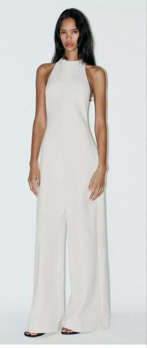 Zara комбез комбенизон палаццо брюки