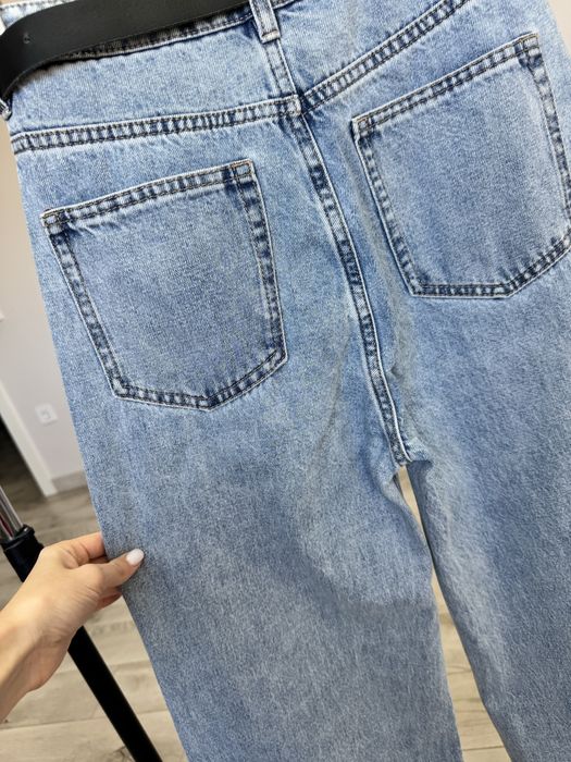 Штани джинси сині палаццо 36 S розмір жіночі