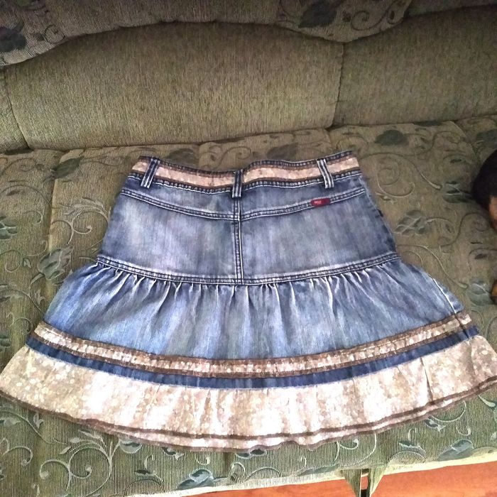 Юбка джинсовая молодежная