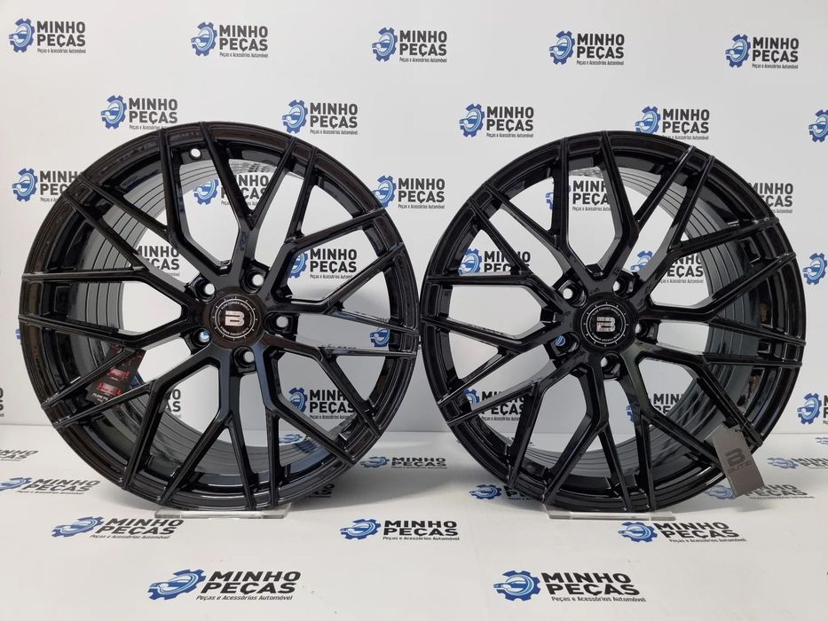Jantes BUTZI Fura em 19 (5x120) Preto Brilho