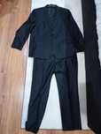 Garnitur czarny 170 cm XL marynarka + spodnie