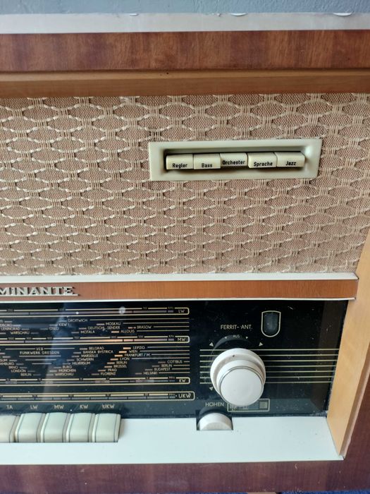 stare radio lampowe RFT Dominante