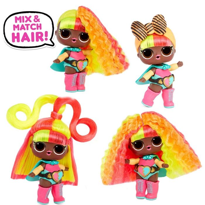 LOL Surprise Hairvibes Hairpiece лол хеирвайбс с париками прическами
