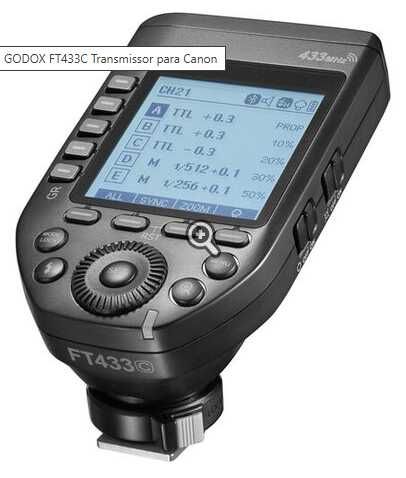 GODOX FT433C Transmissor para Canon Nunca usado