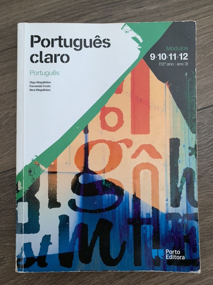 Livro português 12 ano módulos- Português claro