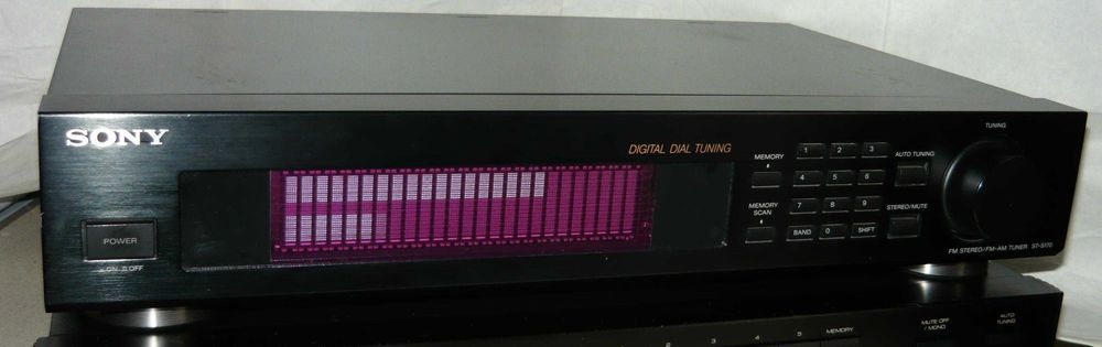 Analizator SONY Korektor Wskaźnik poziomu audio spectrum widmo