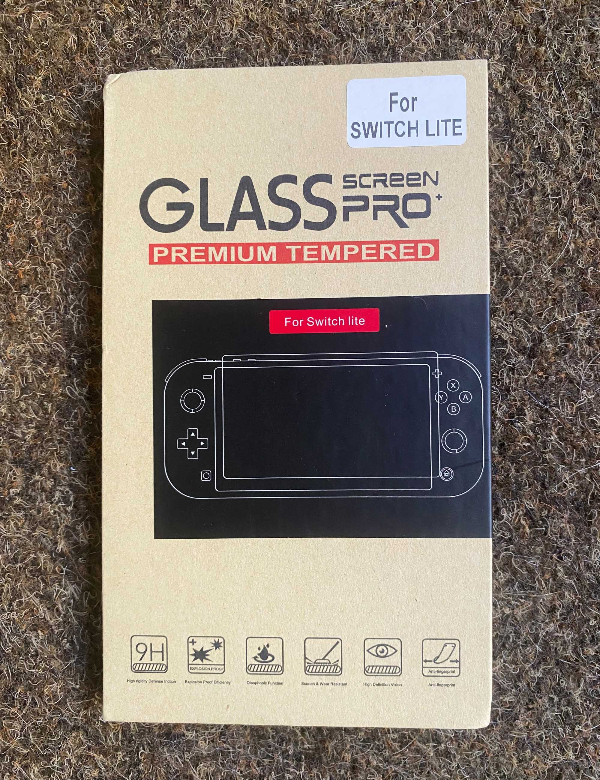 Película de vidro temperado para Nintendo Switch Lite
