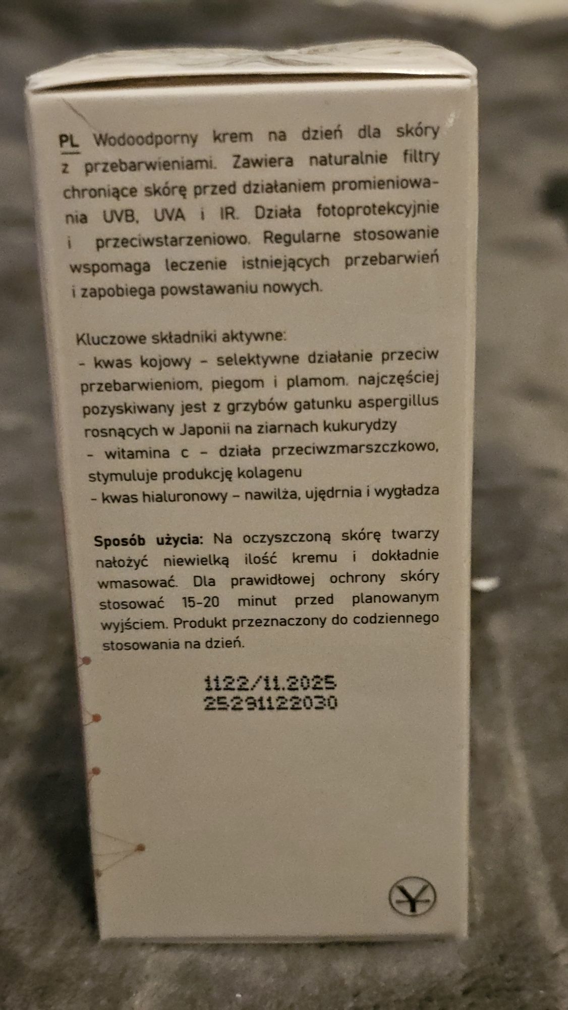 Yasumi krem na przebarwienia