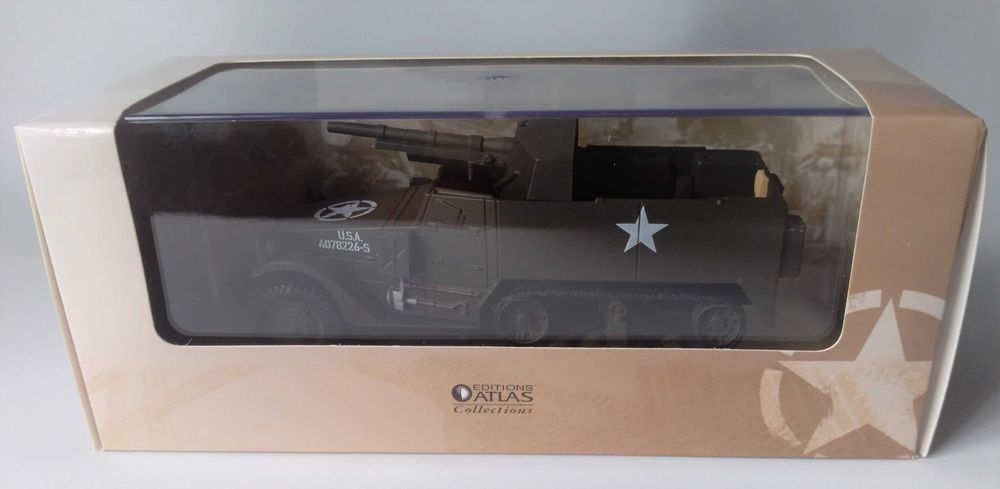 M3A1 com canhão de 75mm, USA, II guerra mundial. Ver descdrição