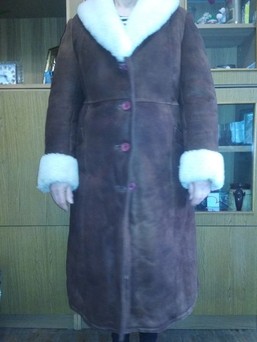 Дубленка на овчине. Натуральная. Ручная работа