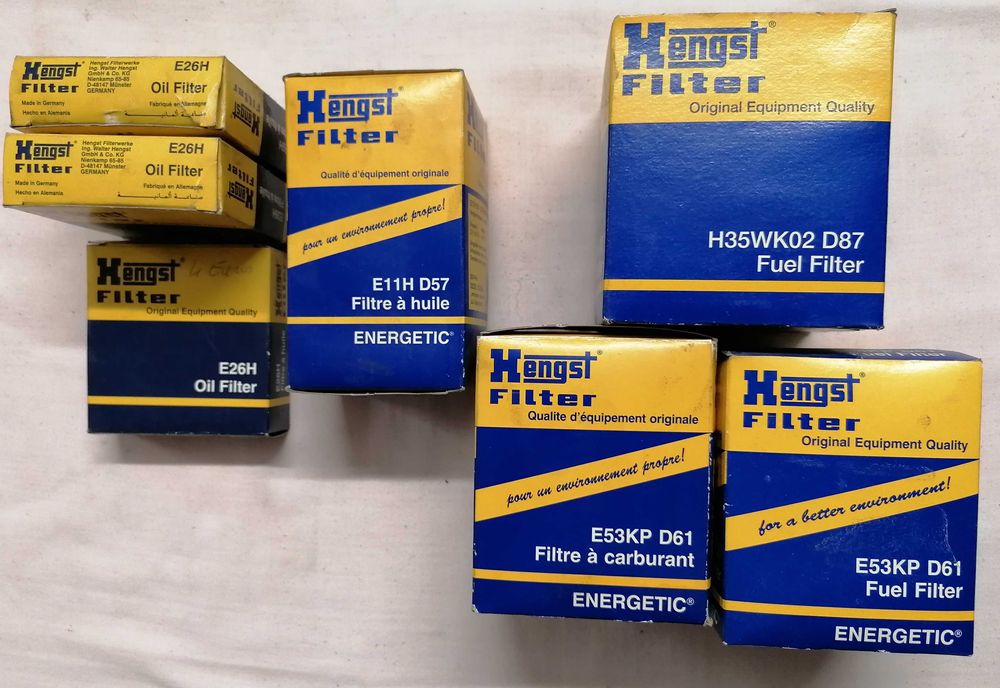 Filtros de óleo auto (Mercedes e outros)