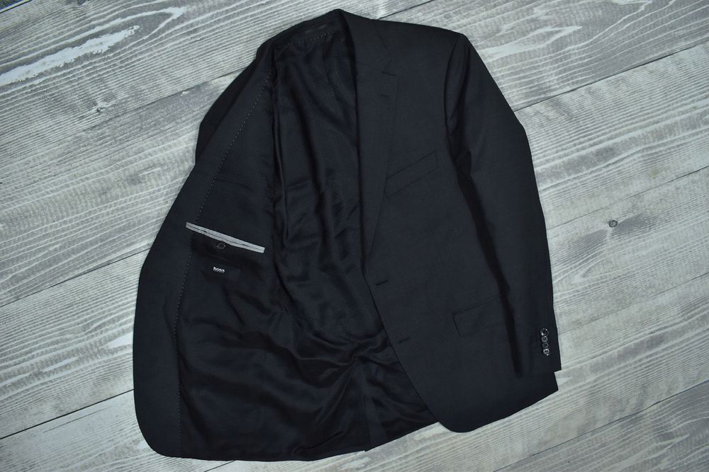 Hugo Boss Pacini Wełniana Marynarka Męska Super 100 25