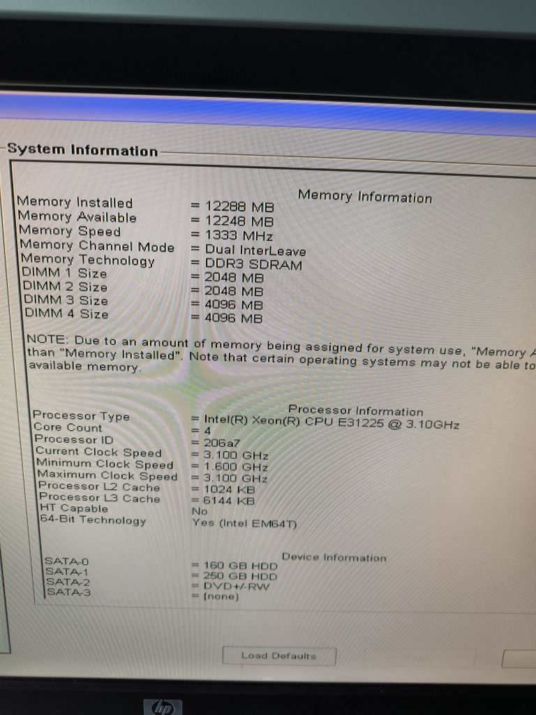 Vendo Dell Precision T1600 Workstation