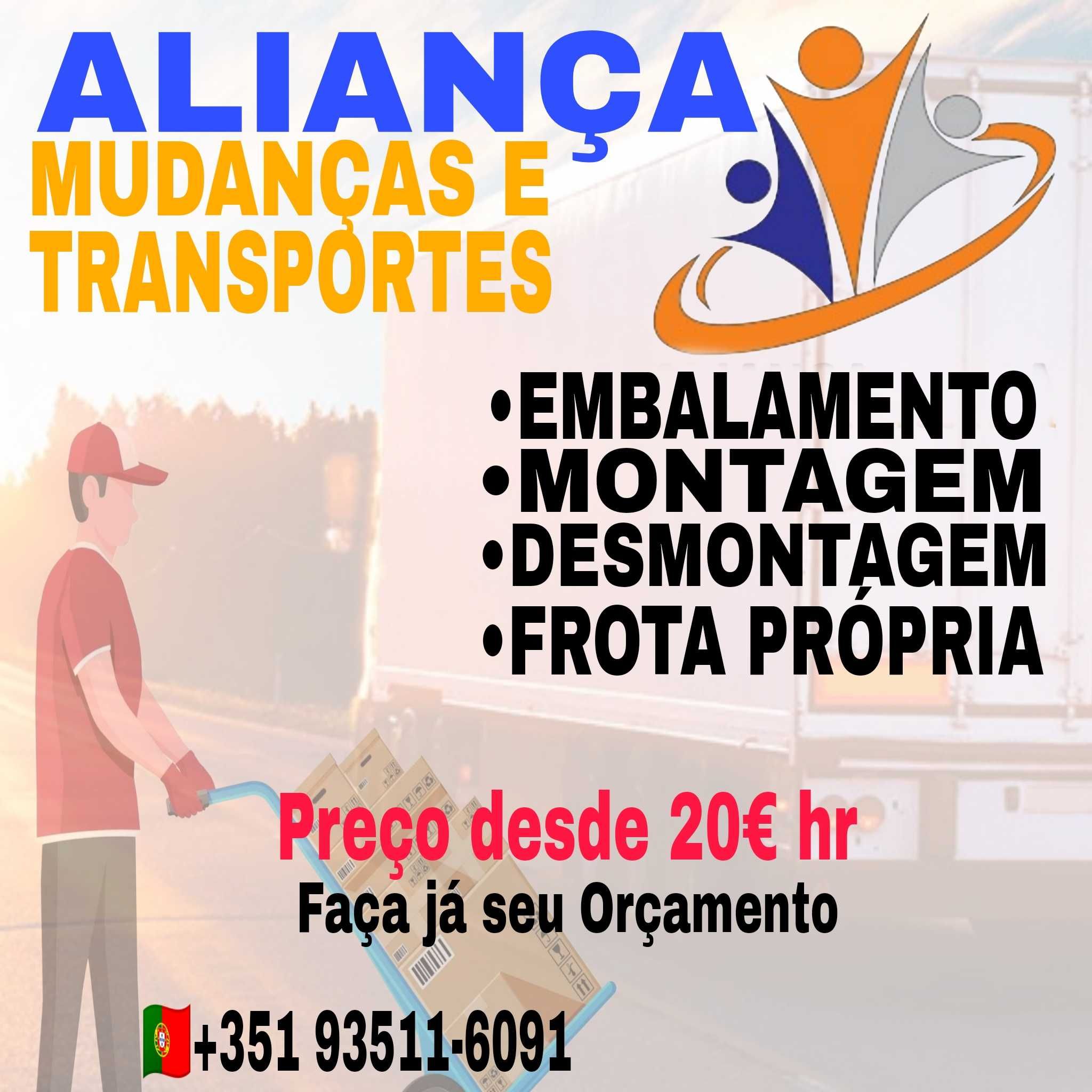 mudanças e transportes
