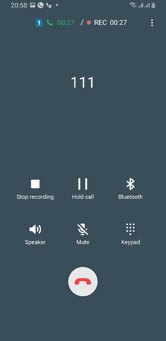 Запись звонков в телефонах Samsung