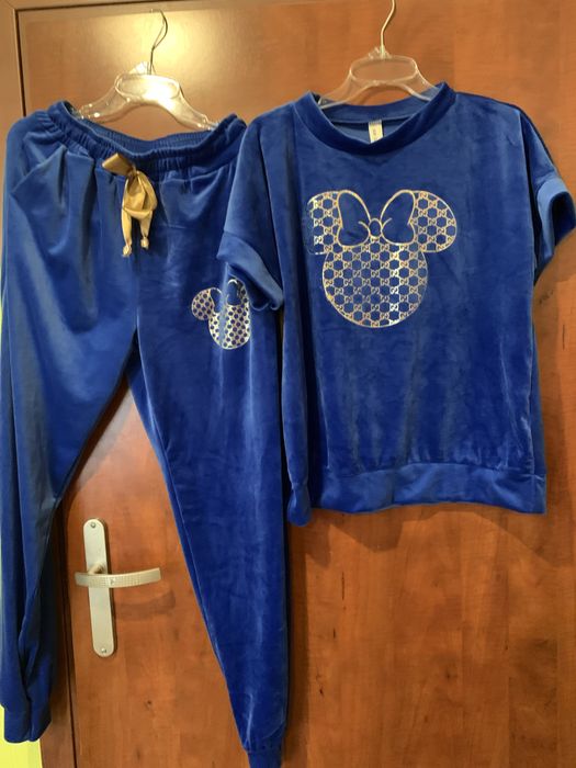 Dres welurowy  mysxka Minnie