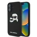 Karl Lagerfeld KLHMP16MSKCHPPLK iPhone16 Plus 6.7" czarny/black hardca