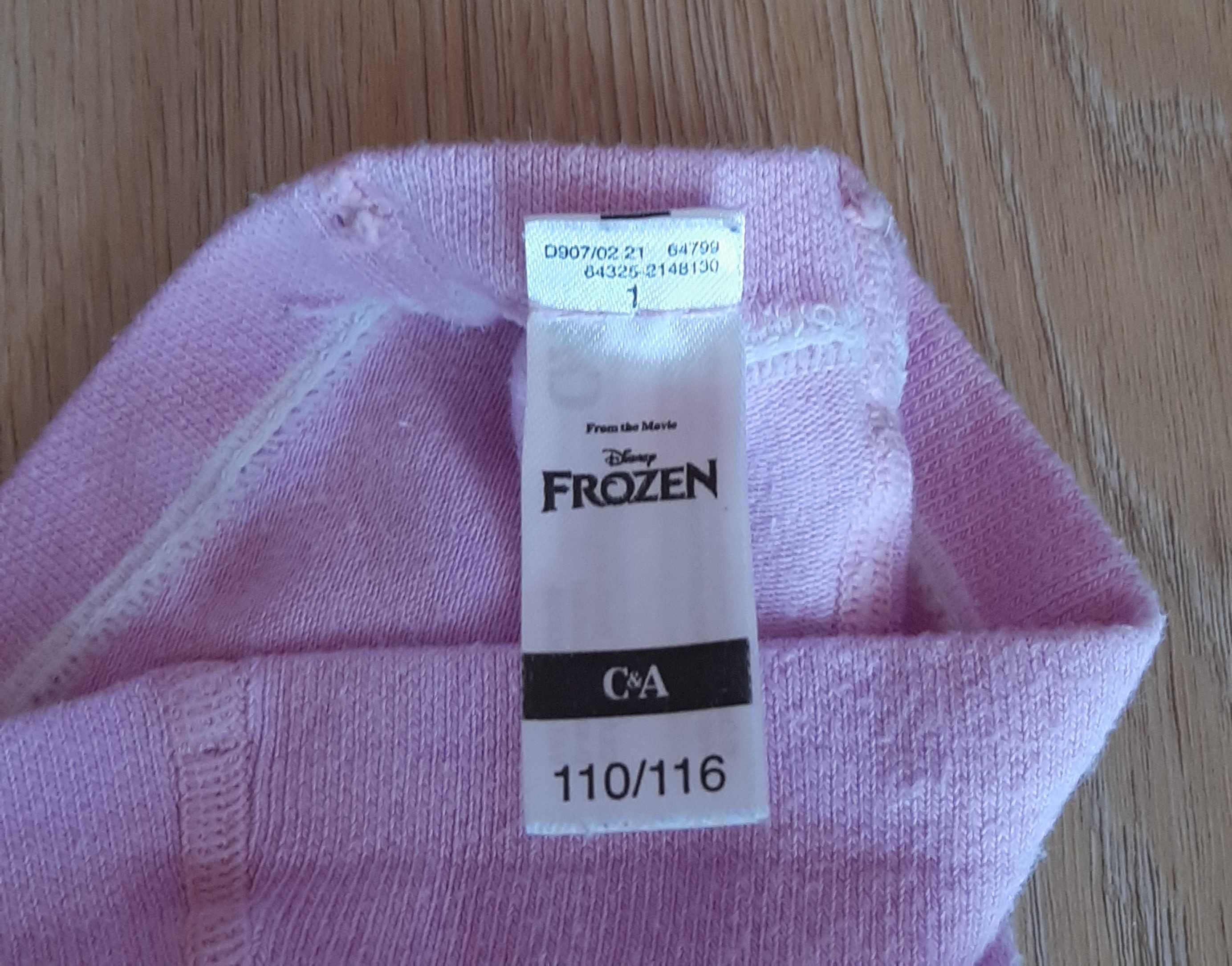 Meia Calça Elsa Frozen Rosa 5-6 anos