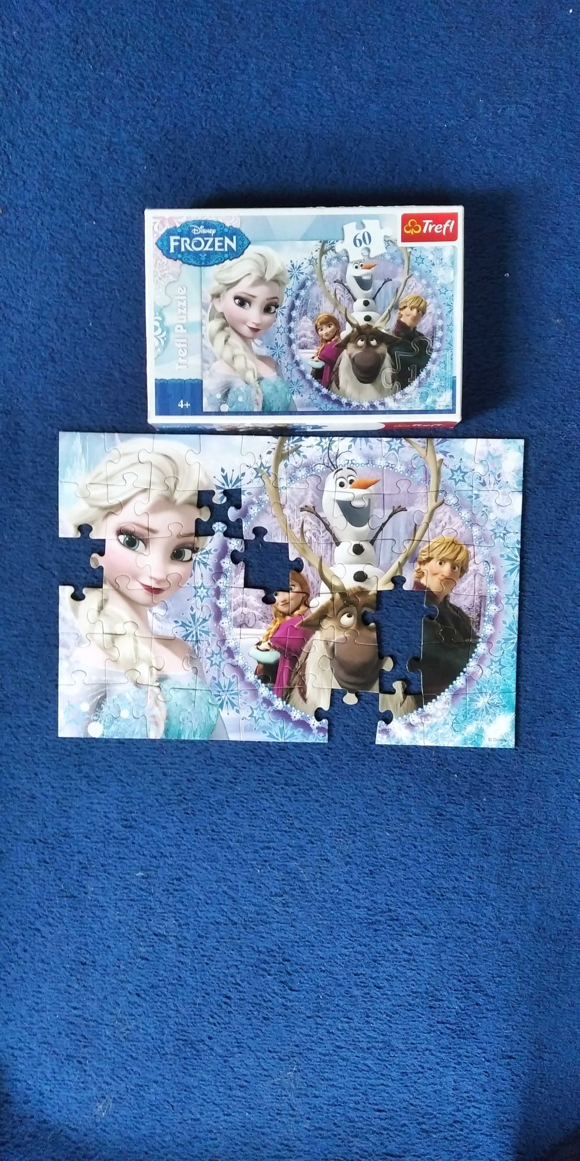 Puzzle dla dziewczynki 5 zestawów