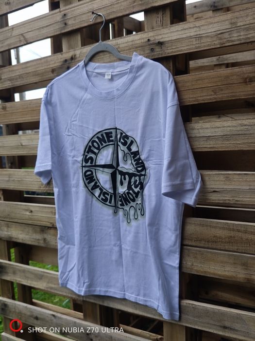 Футблка з принтом Stone Island