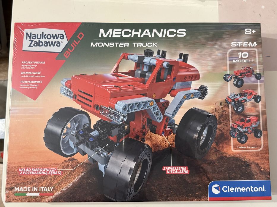 Monster Truck konstrukcyjne model laboratorium mechaniki